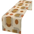 thumbnail image 1 of Mid Century Moon Sun Table Runner, Aesthetic Abstract Geometric Shapes Creative Minimalist Bohemian Modern Design Dinner Runner for Home Kitchen Dining Table Decoration 13"x70", 1 of 6