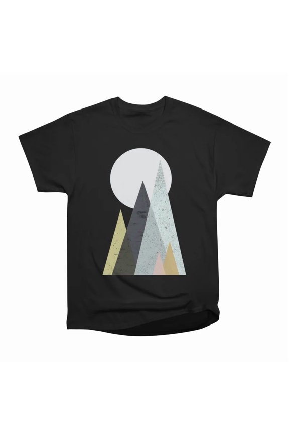 Mid Century Mountains T-Shirt Tee Gift For Him Merch For Her Apparel For Friend 1