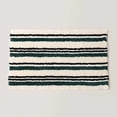 thumbnail image 1 of Mid-Century Plaid Microfiber Bath Mat, Quick Dry Super Absorbent Bathroom Door Mat, Non Slip Retro Checkered Floor Rug for Toilet Shower Entrance Home Decor, 1 of 5