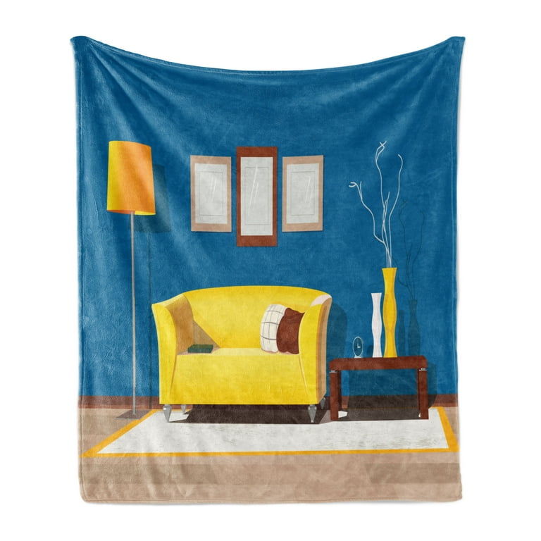 Modern house collection throw blanket sale