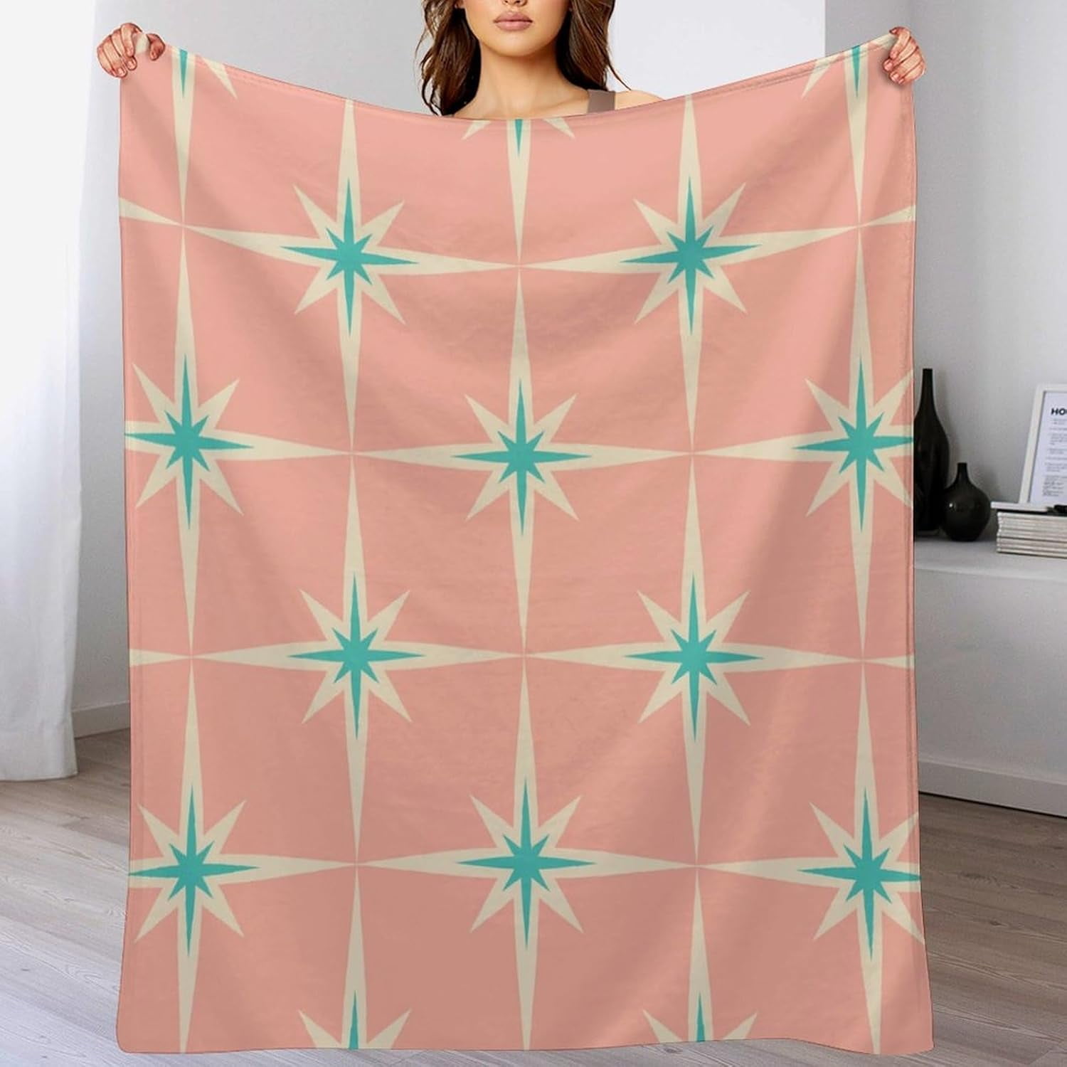 Mid Century Throw Pillow