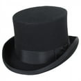 thumbnail image 1 of Mid Crown Wool Felt Top Hat - XL - Black, 1 of 1