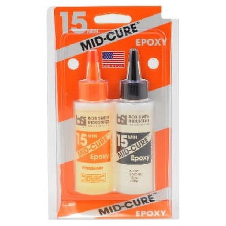 Mid-Cure 15-Minute 2-Part Epoxy 4.5oz