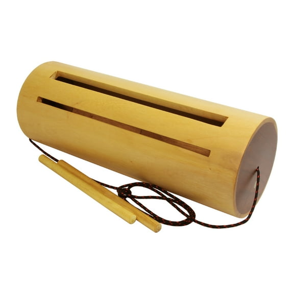 Mid-East Slit Log Drum w/ Beaters 7"x20"