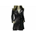 thumbnail image 1 of Mid-Length Walker Leather Coat, 1 of 1