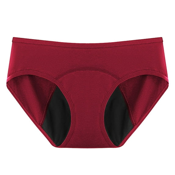 Mid Low Waist No Side Leaks Leakproof Heavy Underwear For Women Plus Size Panties Leak Proof Menstrual Panties Pants