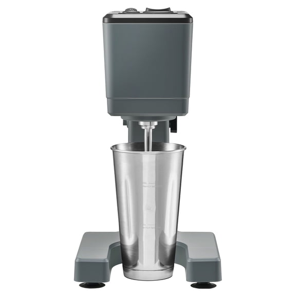 Mid Power Dual Speed Single Head Milkshake Machine, Stainless Cup Drink Mix Blender for Kitchen Bar Beverage Shop