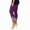 thumbnail image 1 of Mid Print Leggings Sport Elastic Fitness Women Running Waist Yoga Pants Workout Pants Yoga Pants Loose Waist Women Yoga Pants Compression Yoga Pants Women High Waist Straight Leg Yoga Pants with, 1 of 6