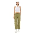 thumbnail image 1 of Mid Rise Drawstring Cargo Trousers, 1 of 5