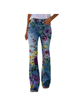Women's Printed Jeans