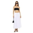 thumbnail image 1 of Mid-Rise Maxi Skirt with Drawstring, 1 of 5