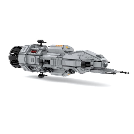 Mid Scale Rocinante Frigate Building Block Sets MCRN-Tachi Donnager Warsship Spaceship Bricks Kid Toy