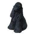 thumbnail image 1 of Mid Size Black Cocker Spaniel Sculpture, Sitting, 1 of 1