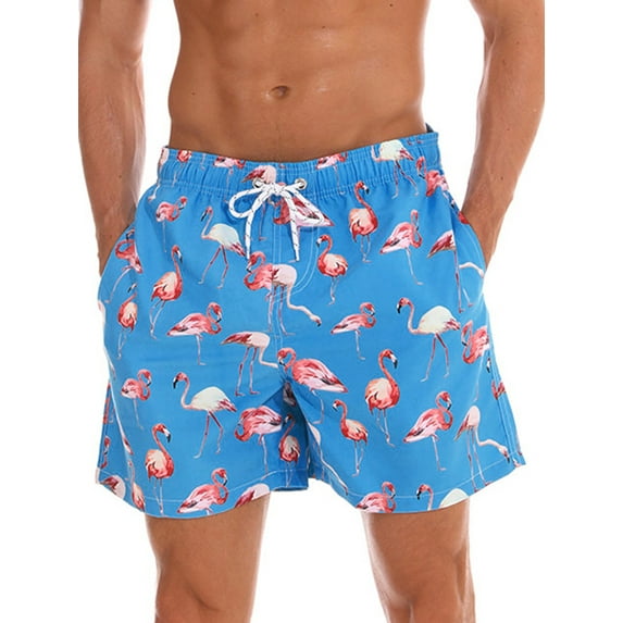 Mid-Ten Casual Men Swim Trunks Shorts Swim Bottoms Pants Board Shorts Boardshorts Swimwear Swimsuit Beachwear Surfing Swimming Bathing Suit Quick Dry Summer