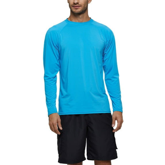 Mid-Ten Mens Boys Long Sleeve Shirt Surfing Swimsuit Tops Swim Shorts Board Trunks Pants Board Shorts Boardshorts Swimwear Beachwear UV Protection Swimming Quick-Dry Casual Bathing Suit