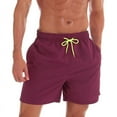 thumbnail image 1 of Mid-Ten Mens Boys Swim Tops Short Sleeve Shirt Swim Shorts UPF 50+ Swim Trunks Board Shorts Boardshorts Swimwear Swimsuit Beachwear Casual Surfing Swimming Bathing Suit Quick Dry Summer, 1 of 3