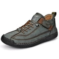 thumbnail image 1 of Mid-Top Hand-Stitched Casual Sneakers, 1 of 5