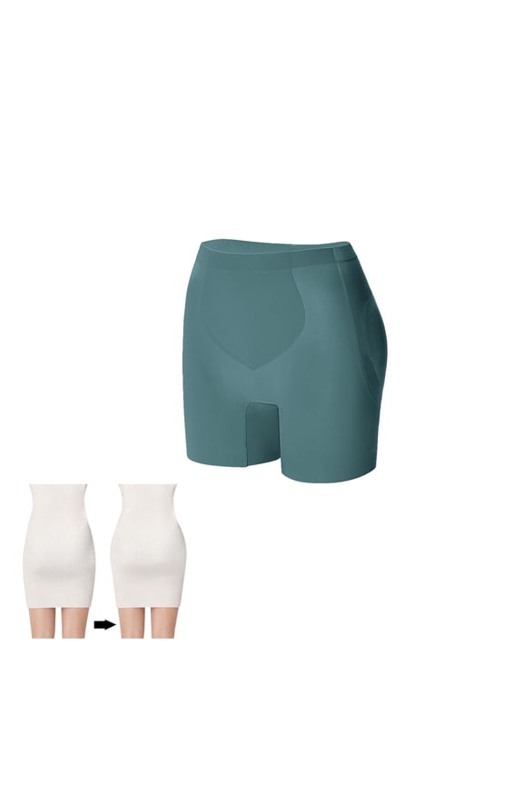 Mid Waist Tummy Butt Lifting Shorts for Women, Hip Enhancer Shapewear, Butt Lifter Pad Panties