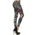 thumbnail image 1 of Mid-Waist Yoga Leggings Tummy Control Workout Running Slim Stretchy Activewear Pants - Muted Rose, 1 of 1