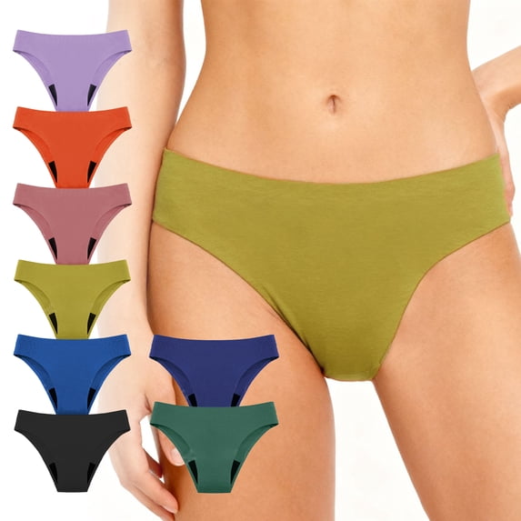 Mid Waisted Bikini Bottoms | Mid Cut Leg, Medium Bum Coverage, Full Lining, Swim, Bathing Suit Briefs for Women (Light Green,XS)