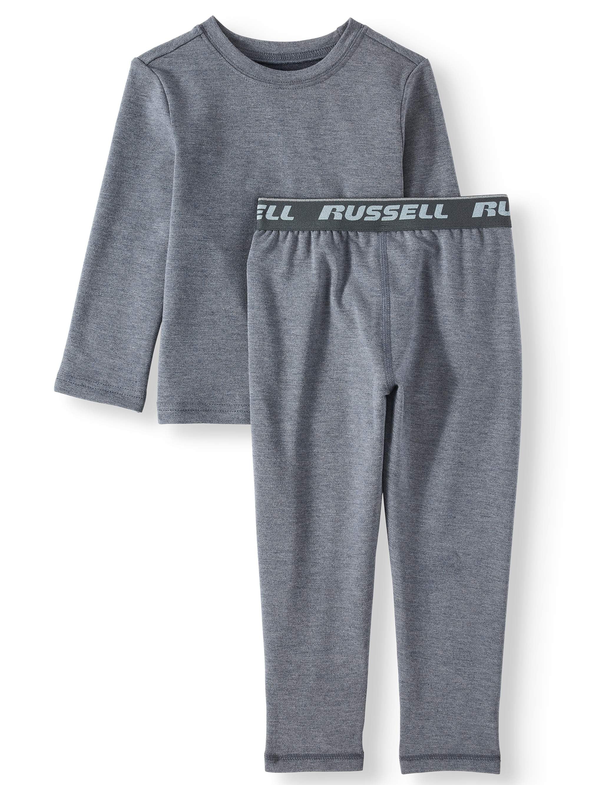 Mid-Weight Performance Baselayer Thermal Top & Pants, 2pc Set (Toddler Boys)