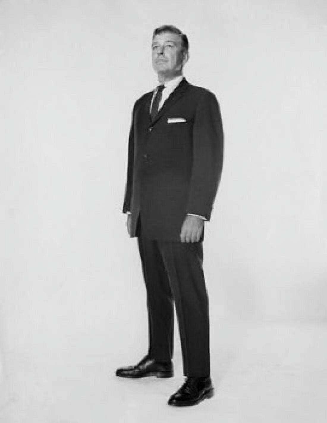 Mid adult businessman standing Canvas Art - (18 x 24)