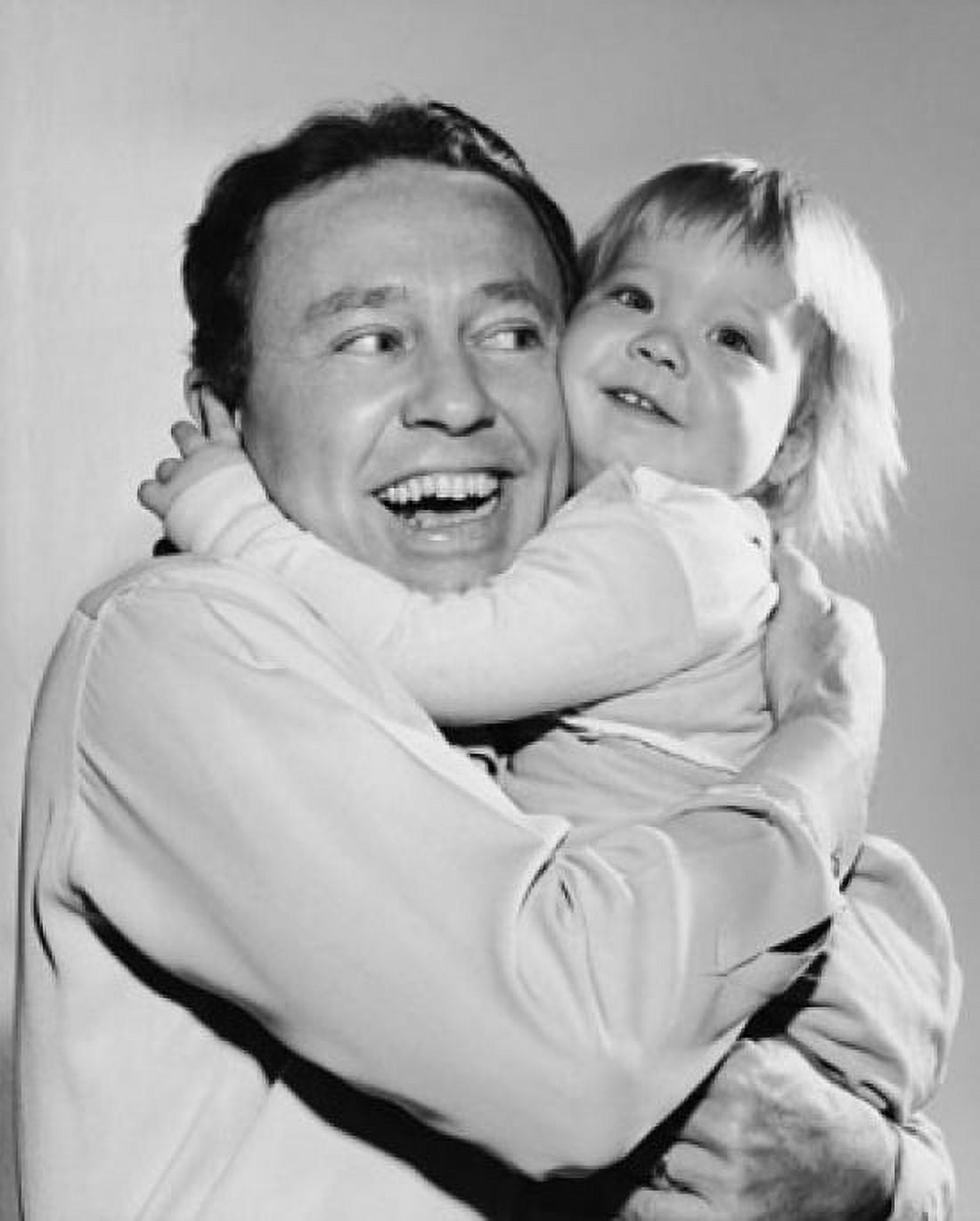 Mid adult man hugging his daughter Canvas Art - (18 x 24)