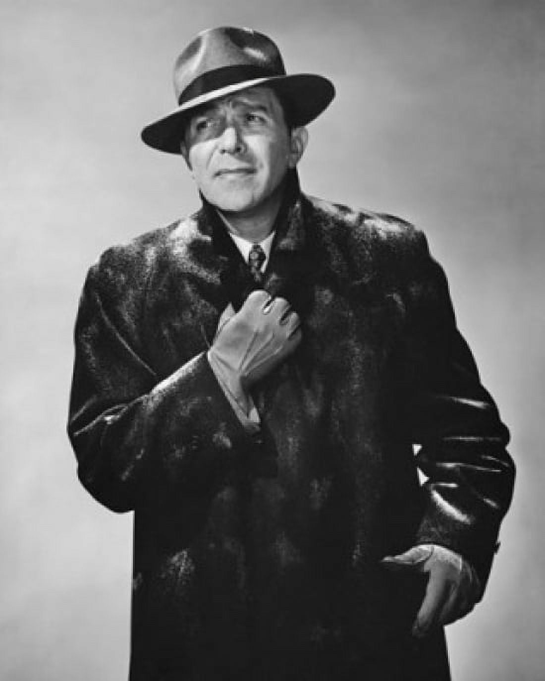 Mid adult man wearing coat Canvas Art - (24 x 36)