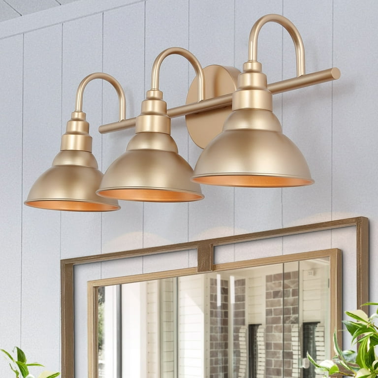 Mid century 2024 bathroom vanity light