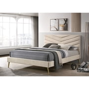Mid-century Modern Twin Bed Frame with Vintage Design / Transform Your Bedroom