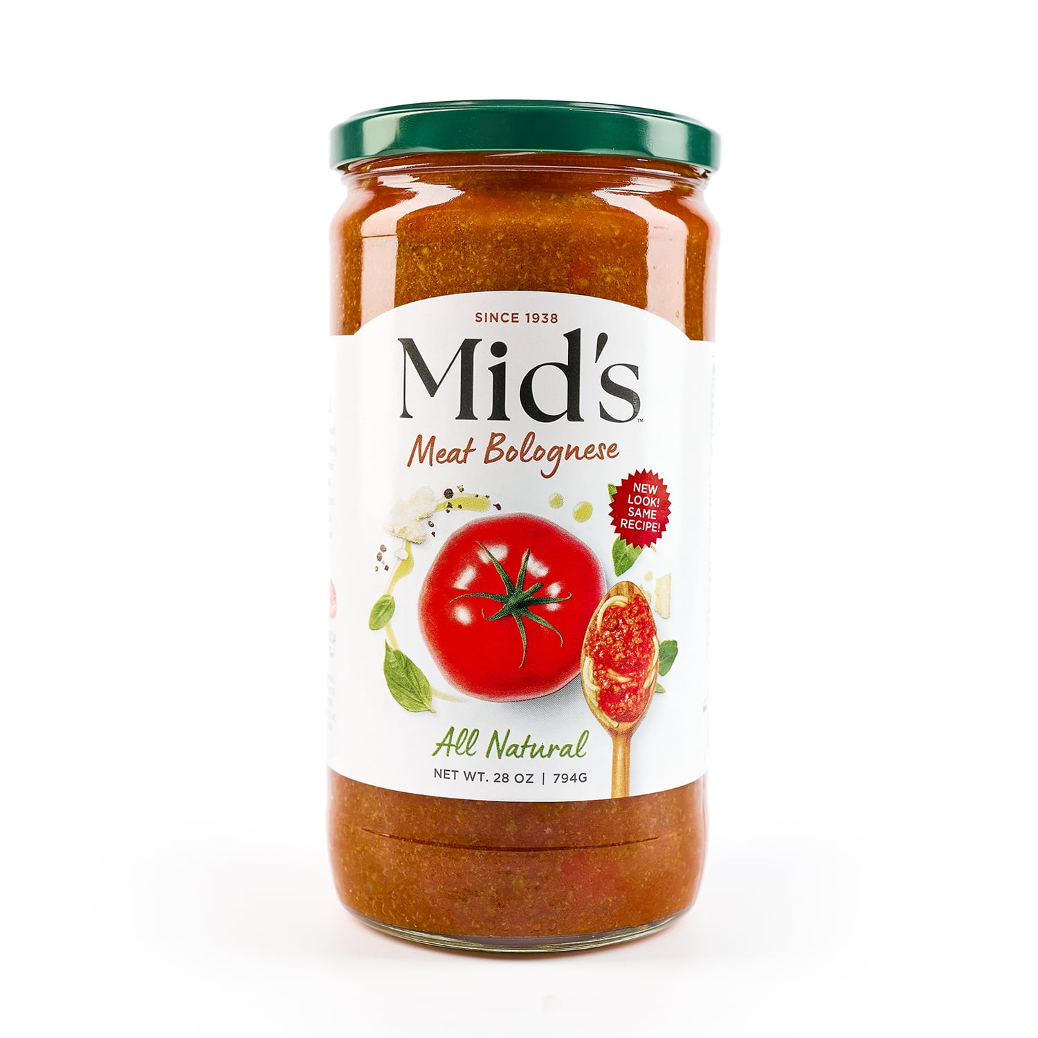 Mid's Premium All Natural Meat Bolognese Sauce, 28 oz, 1 Pack