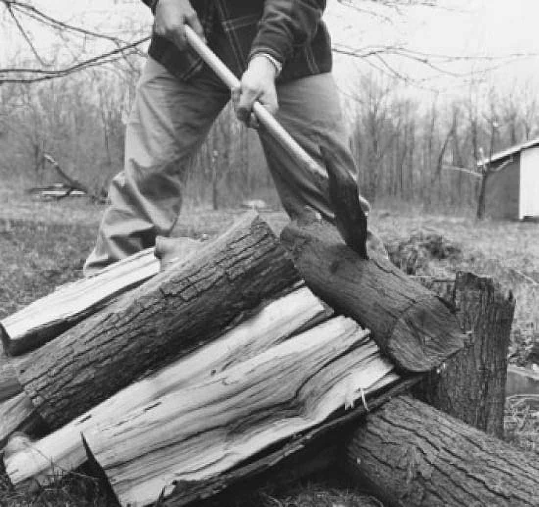 Mid section view of a man cutting logs Canvas Art - (18 x 24)