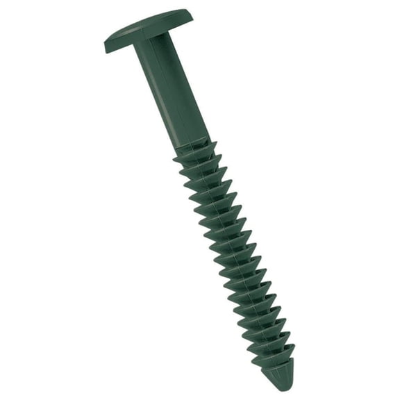 Shutter Lok Peg Fasteners 3 Inch - 84 Pack Forest Green - Exterior Vinyl Shutter Installation Spikes - Longer, Stronger Vinyl Shutter Screws