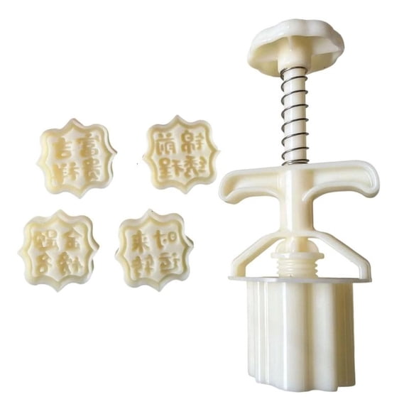 Characters Pattern Moon Cake Press Molds Cookie Stamp Moon Cake Maker Tool