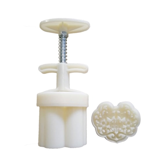 MidAutumn Mooncake Press Mold Flower Hand-Pressed Mooncake Mold Chinese Style Stamps Mooncake Press Mold DIY Craft