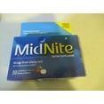 MidNite DrugFree Sleep Aid, Chewable Tablets, Cherry Flavored, 30 Count, Melatonin Herbs