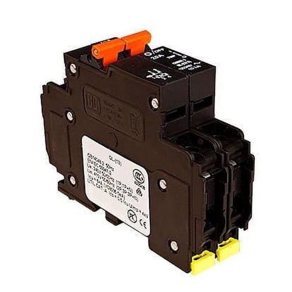 MidNite Solar MNEAC25-2P - 25 Amp 120 / 240 VAC Din Rail Mount Circuit Breaker