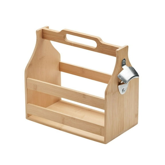 MidOcean Bamboo 6 Bottles Cabas Beer Caddy