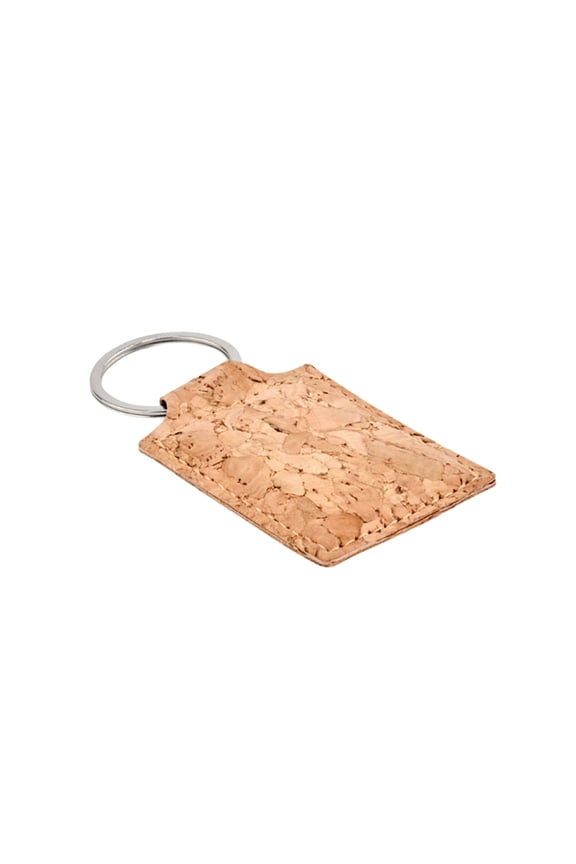 Concon Rectangular Cork Keychain