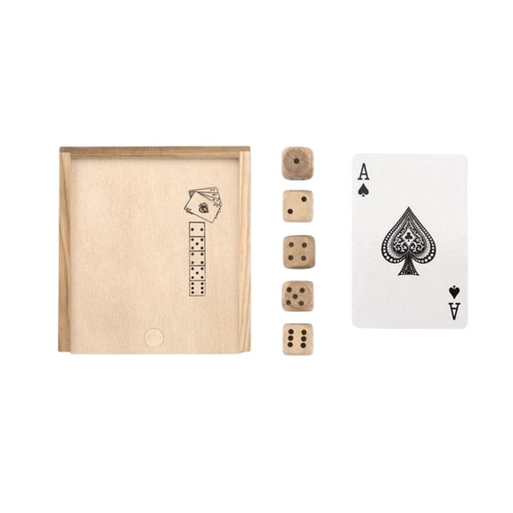 MidOcean Las Vegas Playing Cards And Dice Set