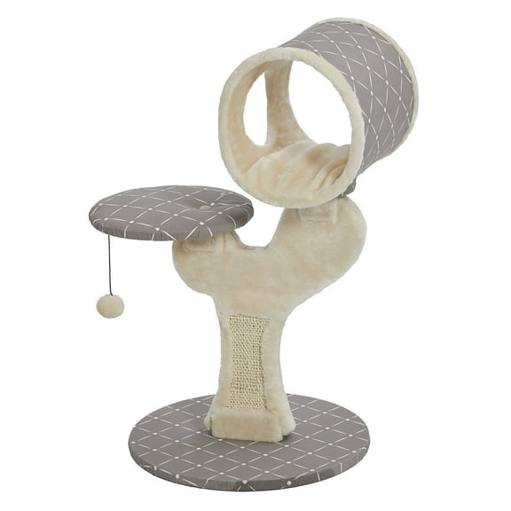 MidWest 31" Homes for Pets Cat Tree | Salvador Cat Tree, Mushroom