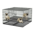 thumbnail image 1 of MidWest Collapsible Metal Dog Playpen, Black, 48"L x 48"W x 30"H, 1 of 4