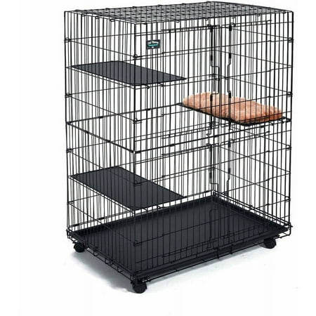 Midwest Cat Playpen 51 in. for Cats and Kittens with 3 Perches - Collapsible