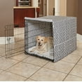 thumbnail image 1 of MidWest Dog Crate Cover, Gray Geometric Pattern, 42", 1 of 6