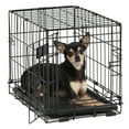MidWest Double Door iCrate Metal Dog Crate, 18"