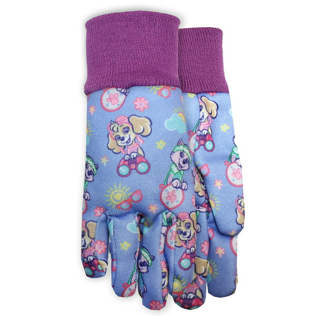 MidWest Gloves & Gear Paw Patrol Pink Toddler Sized Jersey Glove, Gender Neutral