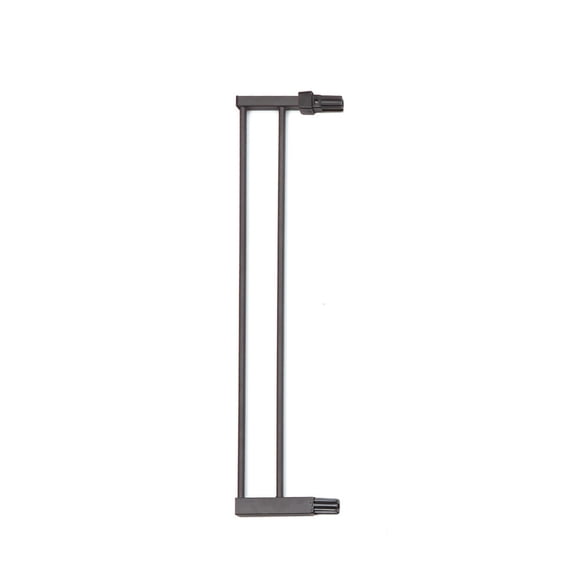 MidWest Homes for Pets Steel Pet Gate Extension, 6" Wide x 29" High, Graphite