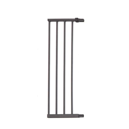 MidWest Homes for Pets Steel Pet Gate Extension, 11" Wide x 39" High, Graphite
