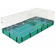 MidWest Homes For Pets Guinea Habitat Plus with 8 sq. ft. Living Area, Ramp and Divider