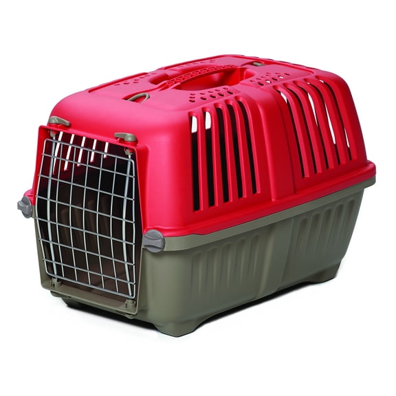 MidWest Homes For Pets Spree Hard-Sided Pet Carrier, 22", Red, 1-Door